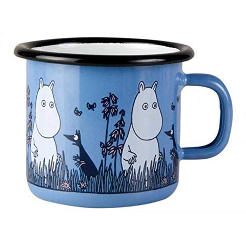 Moomin Friends Enamel mug 2,5dl Moomin