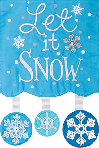 Applique- Let it Snow-FM