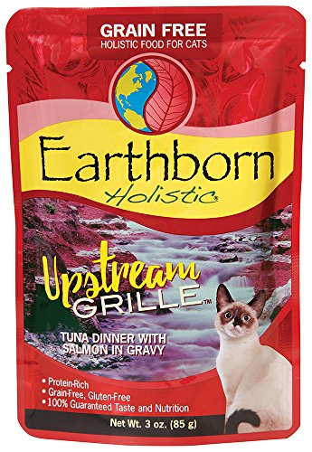 MIDWESTERN PET FOODS HOLISTIC UPSTREAM GRILLE GRAIN FREE CAT POUCH TUNA/SALMON 3 OZ