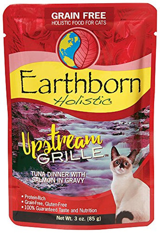 MIDWESTERN PET FOODS HOLISTIC UPSTREAM GRILLE GRAIN FREE CAT POUCH TUNA/SALMON 3 OZ