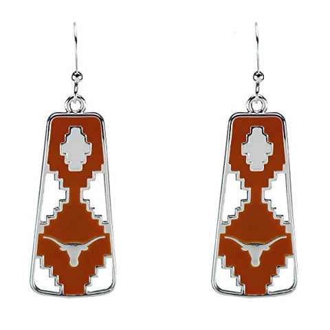 Texas Aztec Print Earrings, Elaine