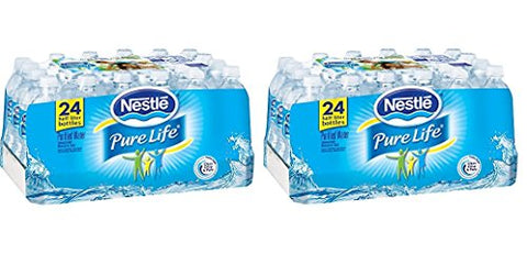 Nestle Waters Pure Life Water 16.9oz 24/case