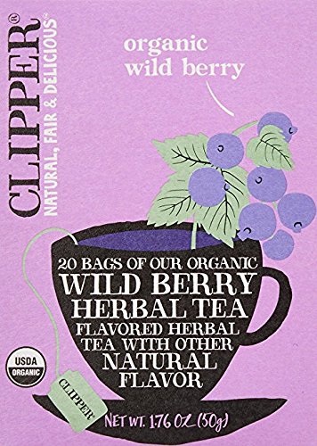 CLIPPER FAIR TRADE ORGANIC WILD BERRY - 20 ENVELOPES