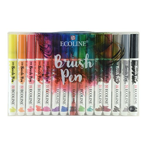 Ecoline Watercolour Brushpen Set 15