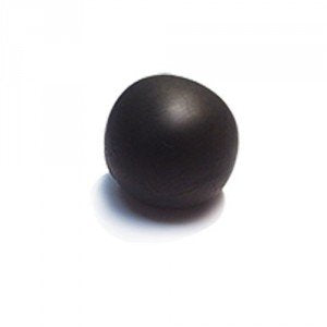 Black Satin Ice Rolled Fondant 4 Oz