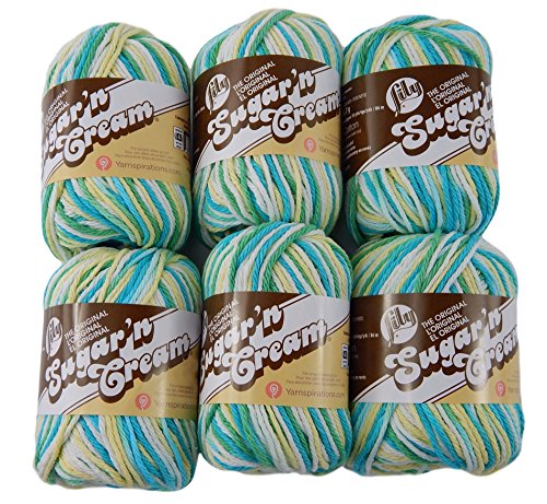 Lily Sugar'n Cream Yarn - Ombre Mod 95 Yards 2 OZ