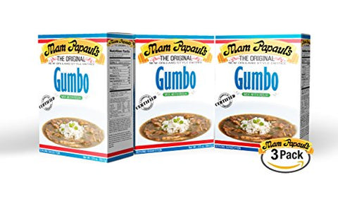 Mam Papaul's Gumbo With Roux Mix 3.5 oz