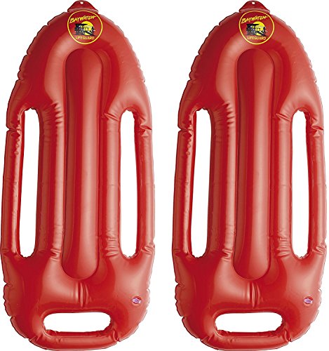 Baywatch Inflatable Float, Red (With Strap and Logo, 70cm, in Display Pack)