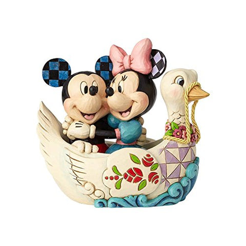 Enesco DSTRA Mickey and Minnie in Swan (not in pricelist)