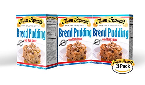 Bread Pudding Mix With Rum Sauce, 16.25 Oz