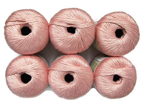 Patons Silk Bamboo Yarn Blush 102 Yards 2.2 OZ