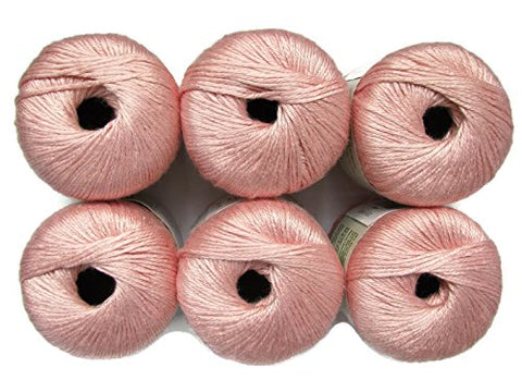 Patons Silk Bamboo Yarn Blush 102 Yards 2.2 OZ