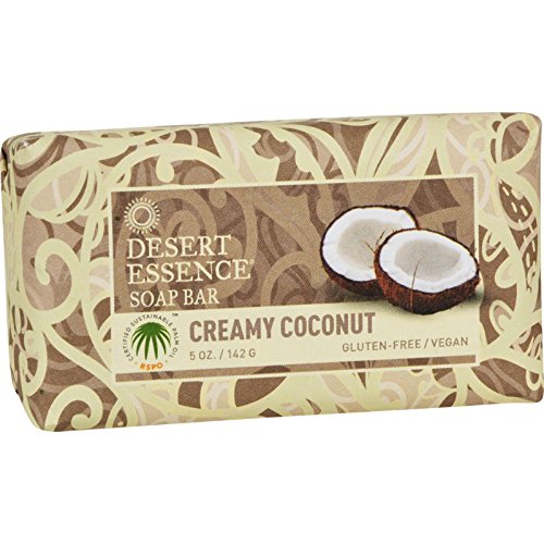 Desert Essence - 5 oz Creamy Coconut Bar Soap