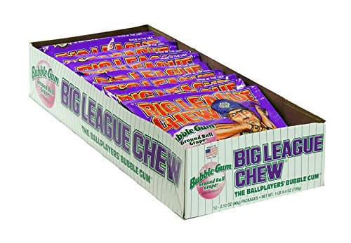 Big League Chew Grape 12/dsp