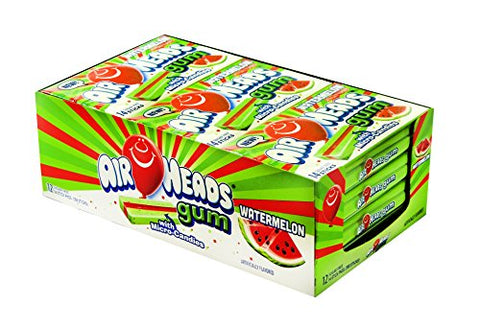 Airheads Gum Watermelon Flavor 14 pcs