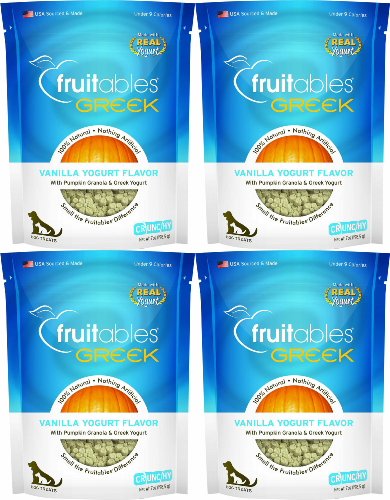 FRUITABLES GREEK BAKED TREATS VANILLA YOGURT 7 OZ