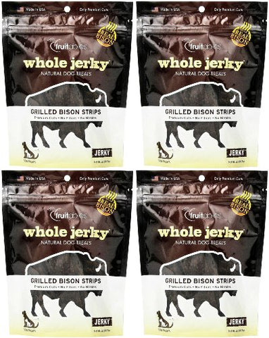 Fruitables, Whole Jerky, Grilled Bison Strips - 5 oz