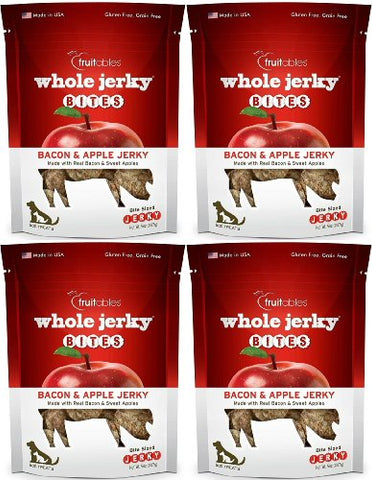 Fruitables, Whole Jerky Bites, Bacon and Apple - 5 oz