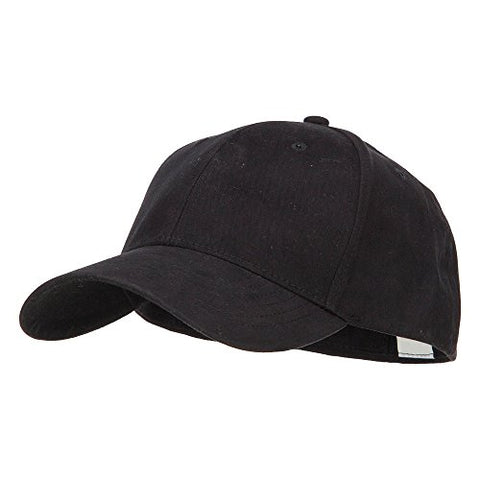 e4Htas, Big Size Stretchable Deluxe Fitted Cap - Black (2XL-3XL)