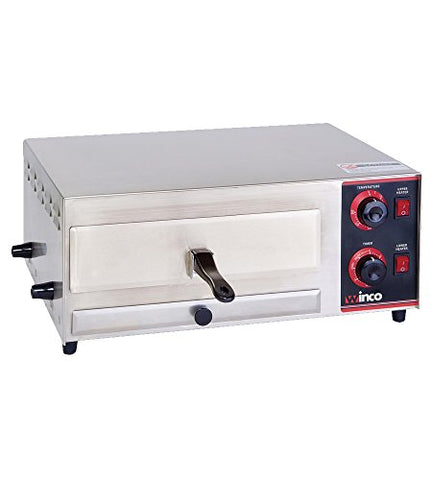Electric Pizza Oven, 600 deg F with Bell Timer and Stay On Function