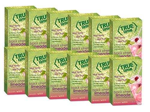 True Lime Black Cherry Limeade Sticks, 10 Count