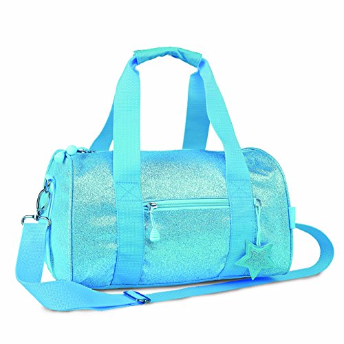 Sparkalicious Turquoise Duffle, Medium