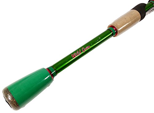 Carrot Stix - Wild Wild Green Spinning Rod (7'6 - MED - MOD FAST