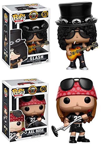 POP Rocks: Music - Guns N Roses Slash and POP Rocks: Music - Guns N Roses Axl Rose