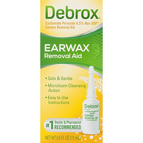Debrox Earwax Removal Drops, 0.5oz