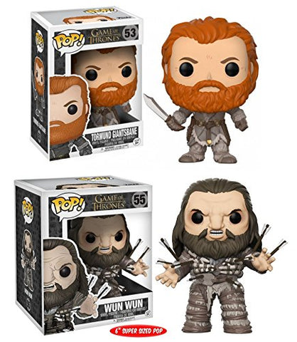 POP Game of Thrones: GOT - Tormund and POP Game of Thrones: GOT - Wun Wun w/ Arrows - 6"