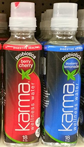 Karma Culture Karma Probiotics 18oz Berry Cherry and
Karma Culture Karma Probiotics 18oz Blueberry Lemonade