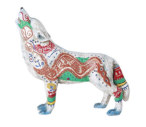 Aztec Wolf Figurine