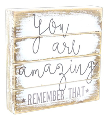 You Are Amazing 6 x 6 Pallet Petite