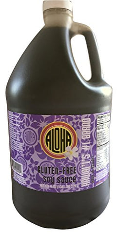Aloha Soy Sauce Gluten Free - 1 Gallon