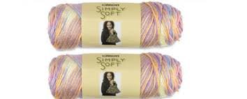 Caron Simply Soft Yarn - Paints Baby Brights 204 Yards 4 OZ