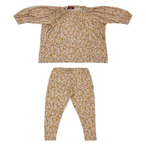 Organic Dress & Legging Set, Rose Floral, 6-12M