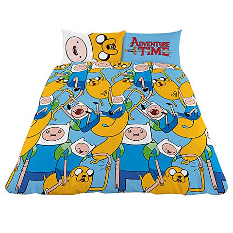 Adventure Time Double Duvet Set - 137cm x 198cm (54in x 78in), Pillowcase size: 50cm x 75cm (20in x 29.5in)