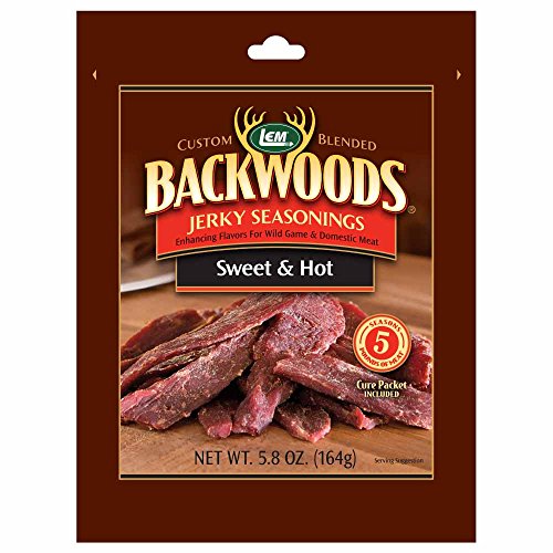 Backwoods Sweet & Hot Jerky Seasoning for 5 Lbs., 5.8oz