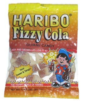 Haribo Fizzy Cola 5 oz