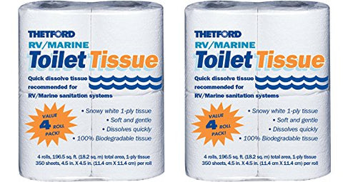 Thetford- Rv/Marine Toilet Tissue 4pc