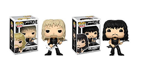 POP Music: Metallica - James Hetfield and POP Music: Metallica - Kirk Hammett