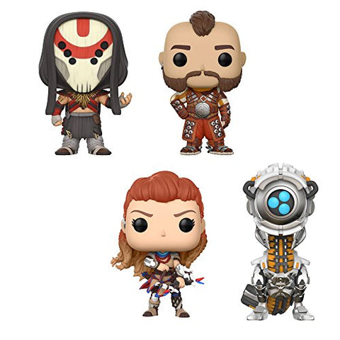POP Games: HZD S1 - Aloy, POP Games: HZD S1 - Erend, POP Games: HZD S1 - Eclipse Cultist and POP Games: HZD S1 - Watcher