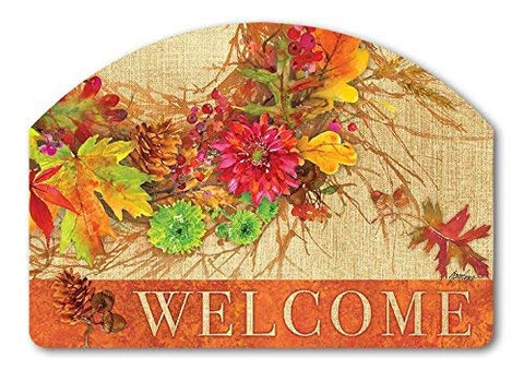 Autumn Wreath Yard Design (14"x10")