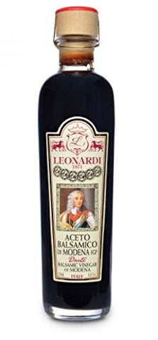 Acetaia Leonardi Balsamic Vinegar from Modena IGP, Dante, Aceto Balsamico Dante I.G.P (Balsamic Vinegar I.G.P.), 250 ml/8.5 fl oz