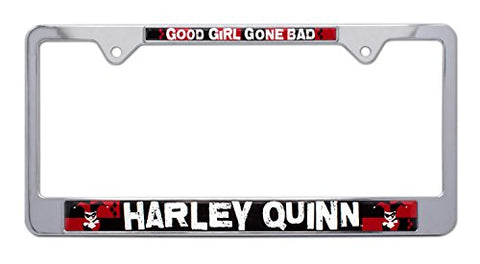Harley Quinn License Plate Frame