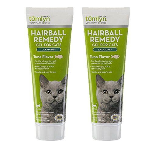 Durvet - Vetoquinol - Hairball Remedy Gel for Cats (Laxatone), Tuna, 4.25 oz