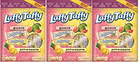 Laffy Taffy Dulceria Guava Pineapple Peg Bag, 3.5 Oz