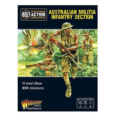 Australian militia infantry section (Pacific)