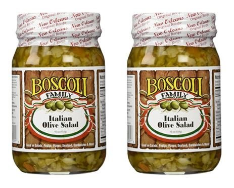 Boscoli Foods Italian Olive Salad in 100% Olive Oil 15.5oz