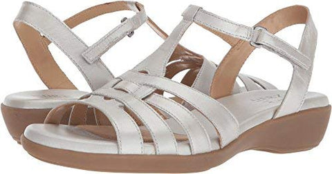 Women's Nanci Silver Leather, 11 M US